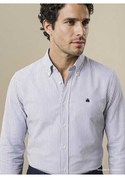 Brooks Brothers G, 2xl, Lacivert - Beyaz