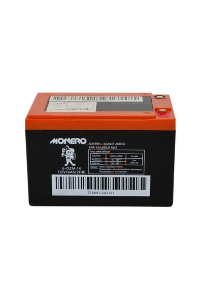 12v-14 Amper Yatık 150 101 99 Mm E-bıke Akü - Monero