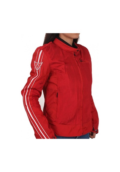 Venom Jessy Lady Fileli Yazlik Motosiklet Montu-48539-Kırmızı