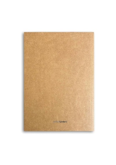 Fark Tanıtım Amerikan Ciltli, A5 Çizgili Not Defter, 64 Yaprak, 110 Gr. Ivory Kağıt, Ofis İçin İdeal, Plan Kraft Kapak 124-Pembe