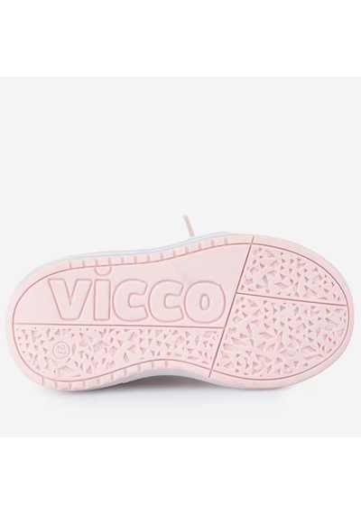 Vicco Tracy Işıklı Süs Bağcıklı Ortopedik Çocuk Spor Ayakkabı Pudra