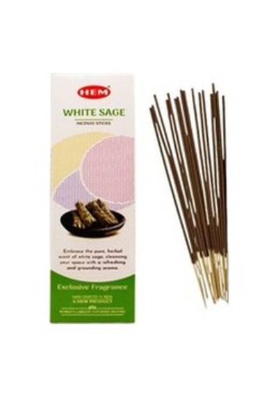 Hem White Sage Beyaz Adaçayı Tütsü