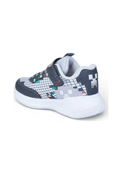 Nstil Günlük Unisex Çocuk Spor Ayakkabı Sneaker Cırtlı Rahat Hafif Konforlu Dayanıklı 02-03 Füme