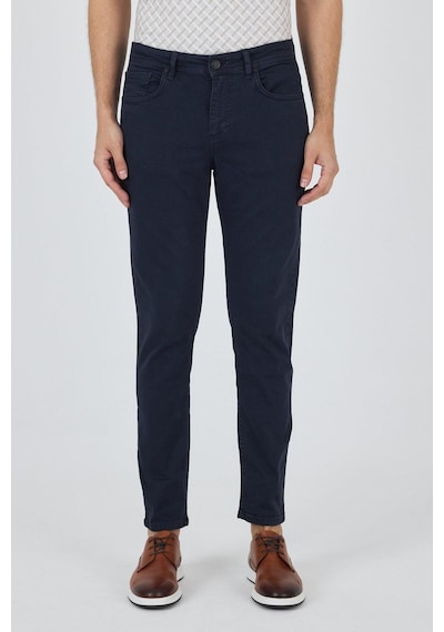 İmza Koyu Lacivert Pamuklu 5 Cep Casual Slim Fit 5 Cep Pantolon 1003250318 Koyu Lacivert İmza Koyu Lacivert Pamuklu 5 Cep Casual Slim Fit 5 Cep Pantolon 1003250318 Koyu Lacivert