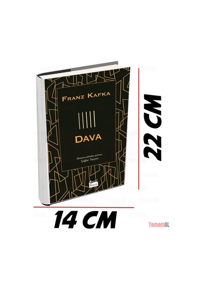 Dava / Franz Kafka Lüx Bez Ciltli Sert Kapak Dünya Klasikleri