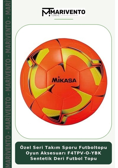 Özel Seri Takım Sporu Futboltopu Oyun Aksesuarı F4tpv-o-ybk Sentetik Deri Futbol Topu Çok Renkli
