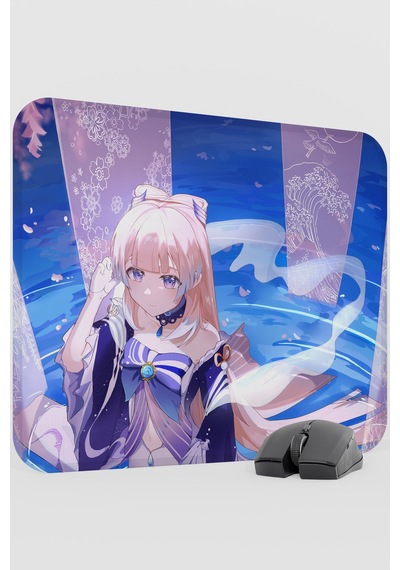 Kokomi Genshin Impact Anime Gacha V3 - 48x40 Xl Gaming Mouse Pad Fare Altlığı