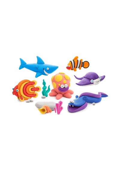 Hey Clay Yaratıcı Kil Seti - Ocean Çok  Renkli