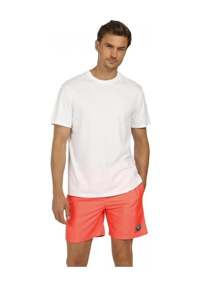 Lumberjack 101093563 Ct483 Gustavo Swim Mercan Erkek Şort