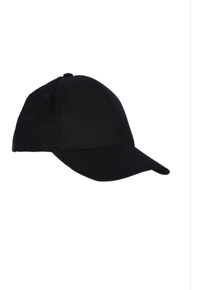 Abarta Unisex Gabardin Kumaş Kep & Şapka Siyah - Siyah