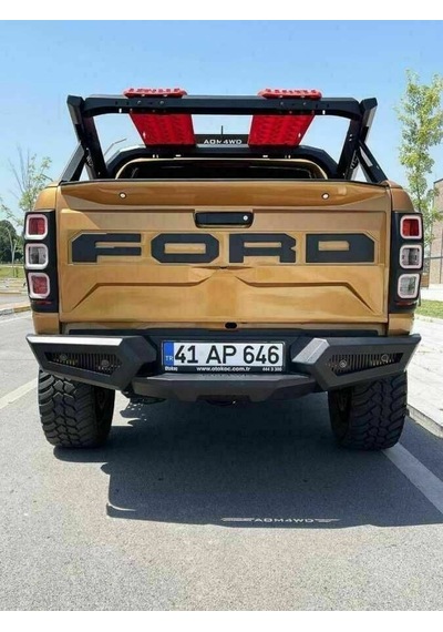 Isuzu D-max Off Road Arka Tampon Koruma 2012-2021 Aqm-m20