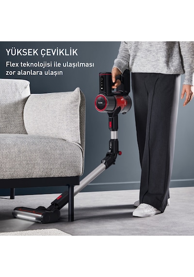 Tefal TY6T88TR X-Force Flex 8.60 Max Animal Care Kablosuz Dikey Süpürge