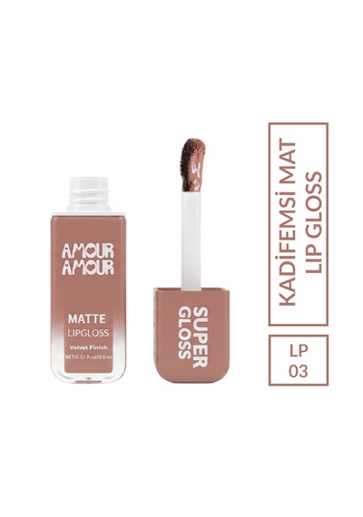 Kadife Mat Likit Ruj Yoğun Pigmentli, Bulaşmaya Dayanıklı Velvet Matte Likit Ruj 03