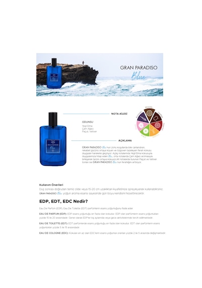 Aqua Di Polo 1987 APCN001804 Blue EDP Erkek Parfüm 100 ML
