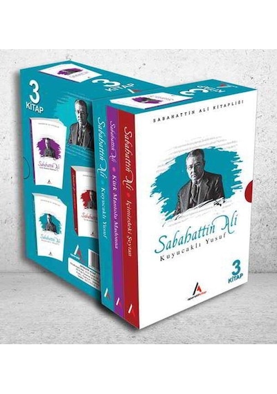 Sabahattin Ali Roman Seti-3 Kitap Takım - Sabahattin Ali - Aperatif Kitap