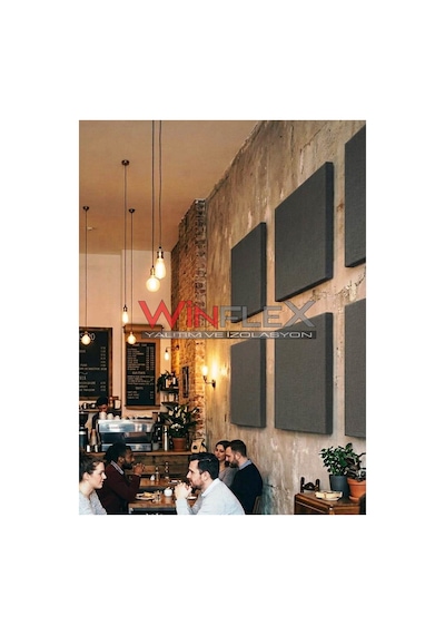 Winflex Akustik Kumaş Panel 60x60 Cm Antrasit