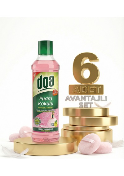 Doa Yüzey Temizleyici Purda Kokulu 6x1 Lt Diğer