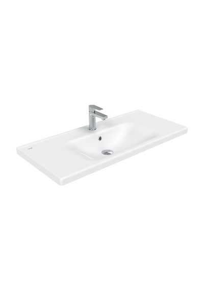 Creavit Eksen Etajerli Lavabo 100 Cm Beyaz Ek100-00cb00e-0000