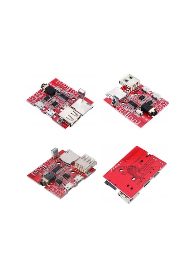 Mp3 Kumandalı Bluetooth Amfi Modülü Sd Kart + Usb
