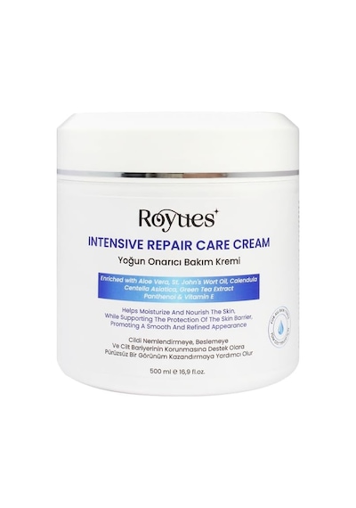 Cica Krem Yoğun Nemlendirici Ve Onarıcı Cilt Bakım Kremi, Intensive Repair Care Cream 500 Ml
