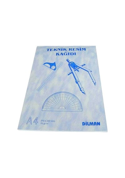Dilman Teknik Resim Kağıdı A4 Dik
