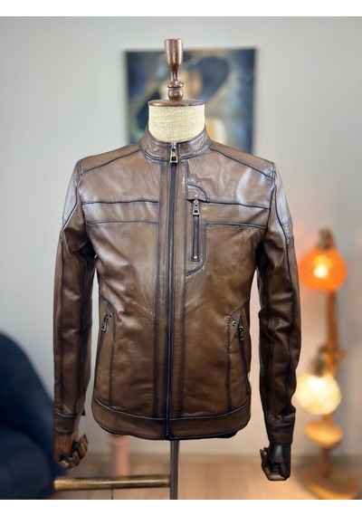 Always Leather Usta İşi Özel Dikim %100 Hakiki Deri 1803340021 Kahverengi