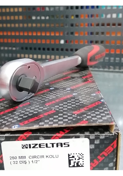İzeltaş Cırcır Kolu ( 32 Dış ) 1/2'' 250 Mm