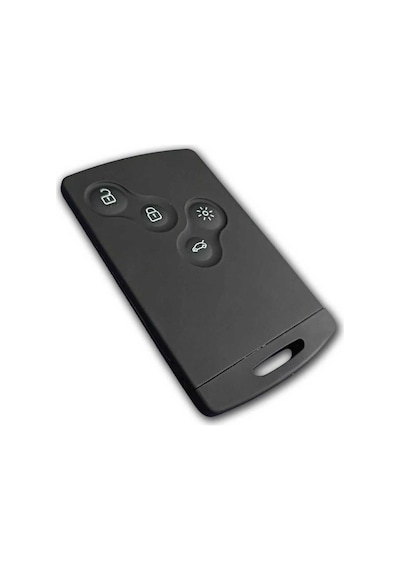 Gma Keys Renault Clio 4-megane 3-fluance-captur Uyumlu Kart 4 Buton Anahtar Kumanda Kabı Pil li