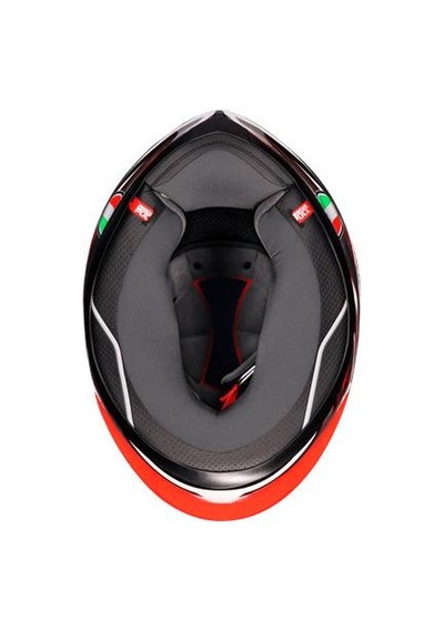 Agv Kask K6 S Reeval White Red Grey Kapalı Kask Renkli