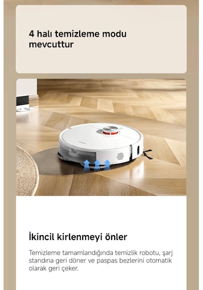 Xiaomi Robot Vacuum S40 Pro 15.000 Pa Robot Süpürge