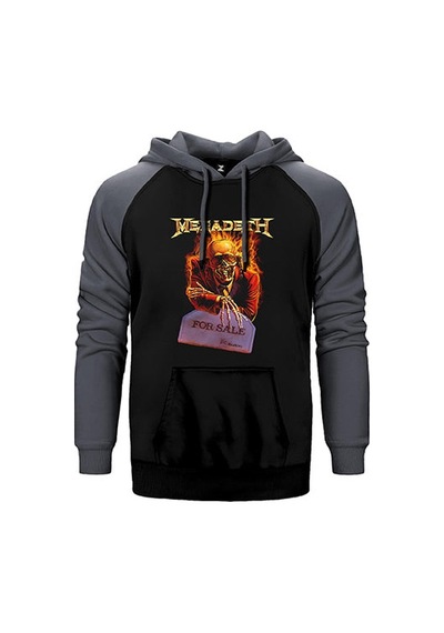 Megadeth For Sale Sarı Renk Reglan Kol Sweatshirt / Hoodie