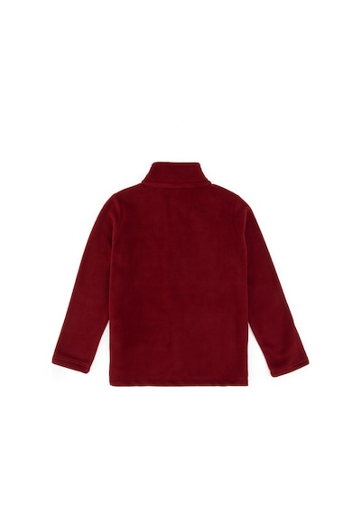 U.S. Polo Assn. Kız Çocuk Bordo Fermuarlı Polar Sweatshirt 50317875-VR014