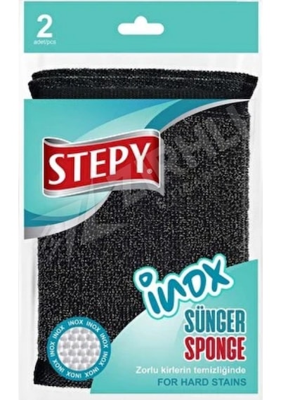 5 Adet Stepy Inox Sünger 2'li
