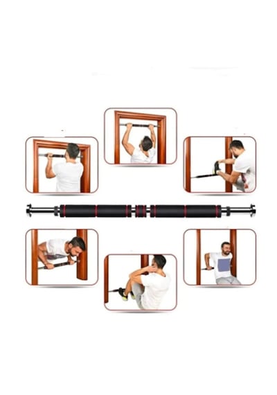 Mobee Koridor Barfiks Barı 80-130 Cm Ayarlanabilir Barfiks Çubuğu