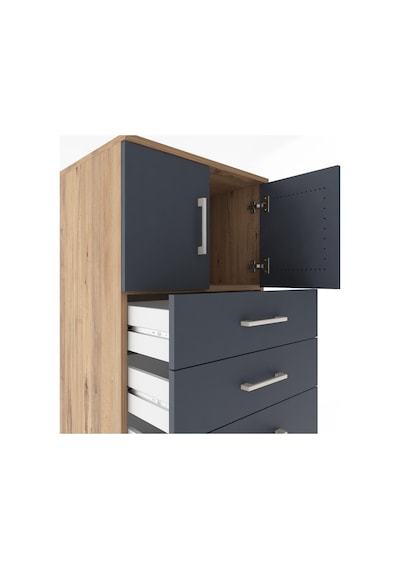 Hyperion Dolap Tek Raflı 8 Çekmeceli 2 Kapaklı 60x44x182 Çam-... Çam Hyperion Dolap Tek Raflı 8 Çekmeceli 2 Kapaklı 60x44x182 Çam-... Çam