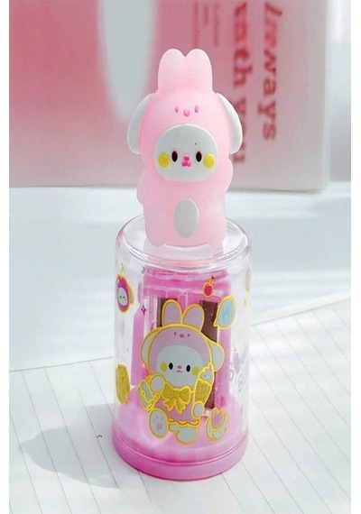 Mini Figürlü Sevimli 2 Li Kalem Traş 2 Adet Hazneli Kalemtıraş Çift Bıçaklı Kalem Açacağı Figürlü No2 Jumbo Ve Standart