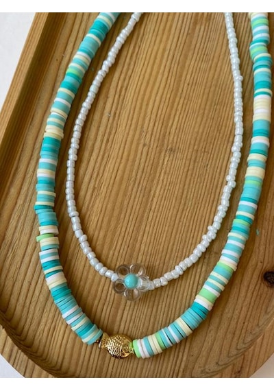Paytak Moda Papatya Balık Bff 2 Adet Fimo Boncuk Kolye Pytkbnckkly313 Kahverengi