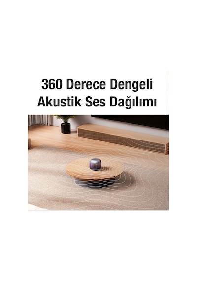 Baseus AeQur V2 Şarjlı Kablosuz Mini Ses Bombası