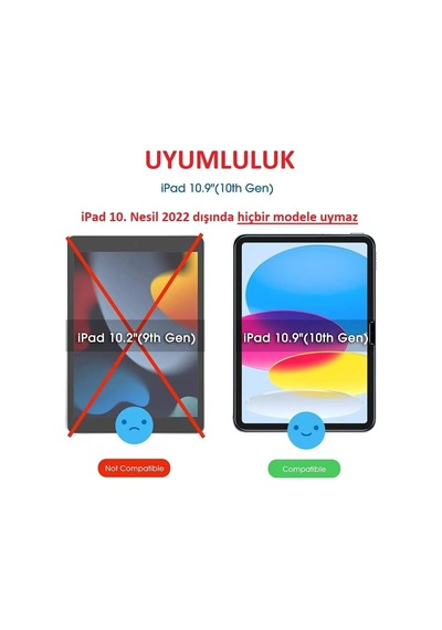 Lexroo İpad 11 A16 2025 10. Nesil 10.9 Ekran Koruyucu Tablet Nano