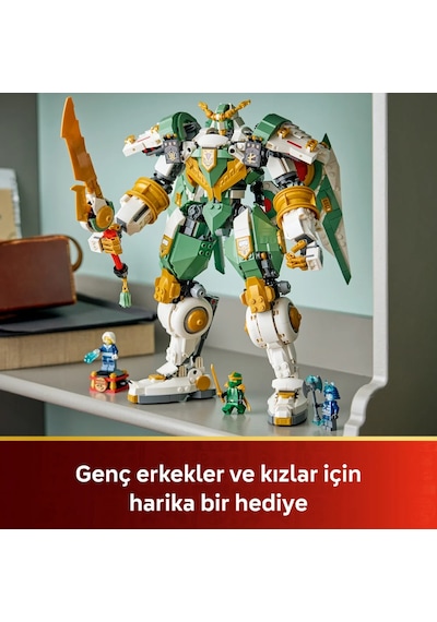 LEGO® NINJAGO® Lloyd'un Titan Robotu 15. Yıl Dönümü 71860 - 14 Yaş ve Üzeri için Minifigür İçeren Oyuncak Yapım Seti (1293 Parça)
