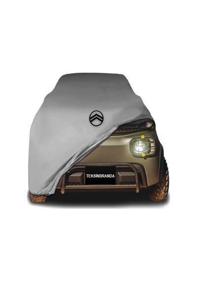 Citroen Ami Buggy 2025 - Araba Brandası Gri Kumaş Toz Geçirmez Oto Branda