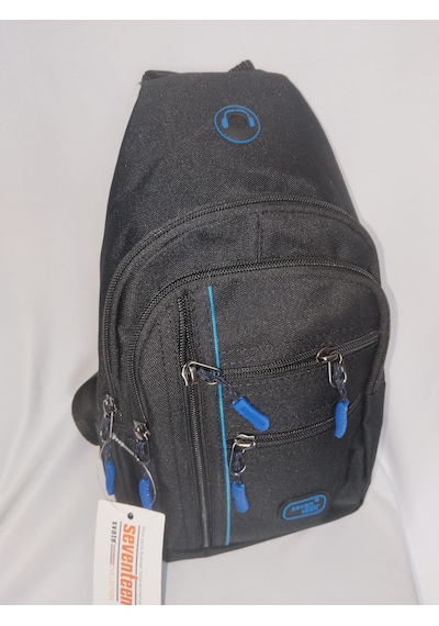 Seventeen 3473 Omuz Askılı Sırt/göğüs Çantası -body Bag Mavi - Siyah