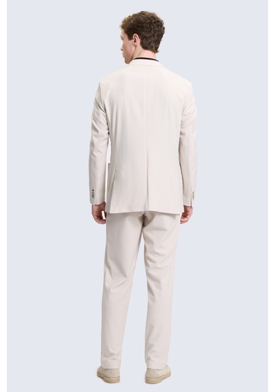 Hatemoğlu Taş Slim Fit Mono Yaka Casual Takım Elbise