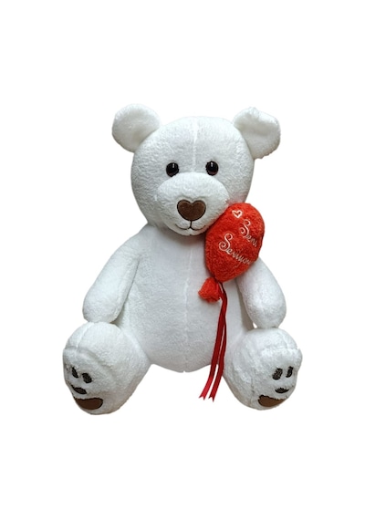 Uçar Oyuncak 50 Cm Beyaz Ayı Ucr-005 Çok Renkli