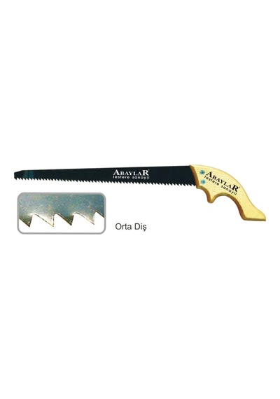 Northcity Lar Orta Diş Bağ Testere 35 Cm - Ahşap Sap