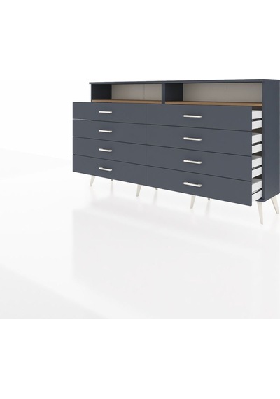Arges Konsol 2 Raflı 8 Çekmeceli 176x30x99 Antrasit-çam/antrasit Atlas Çam/antrasıt - Antrasıt Arges Konsol 2 Raflı 8 Çekmeceli 176x30x99 Antrasit-çam/antrasit Atlas Çam/antrasıt - Antrasıt