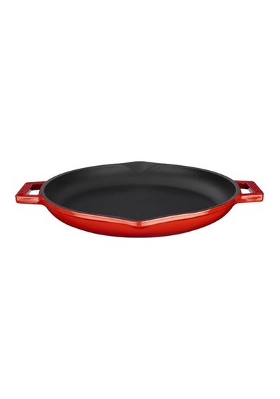 Lava Chafıng Dısh Küvet Yuvarlak Kırmızı 30 Cm Diğer