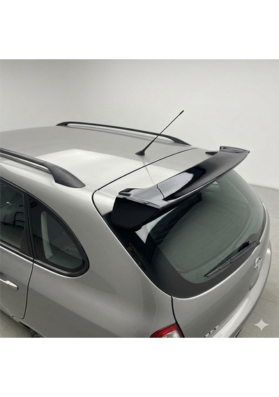 Skoda Fabia 2007-2014 Üniversal Spoiler Boyasız Plastik