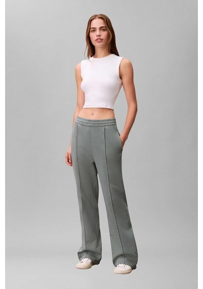 Calvin Klein Archive Logolu French Terry Kadın Gri Eşofman Altı Lv047b240g-pno Gri