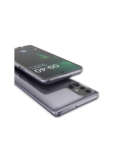 Galaxy M51 Kılıf Zore Şeffaf Ince Ve Esnek Süper Silikon Kılıf Renksiz